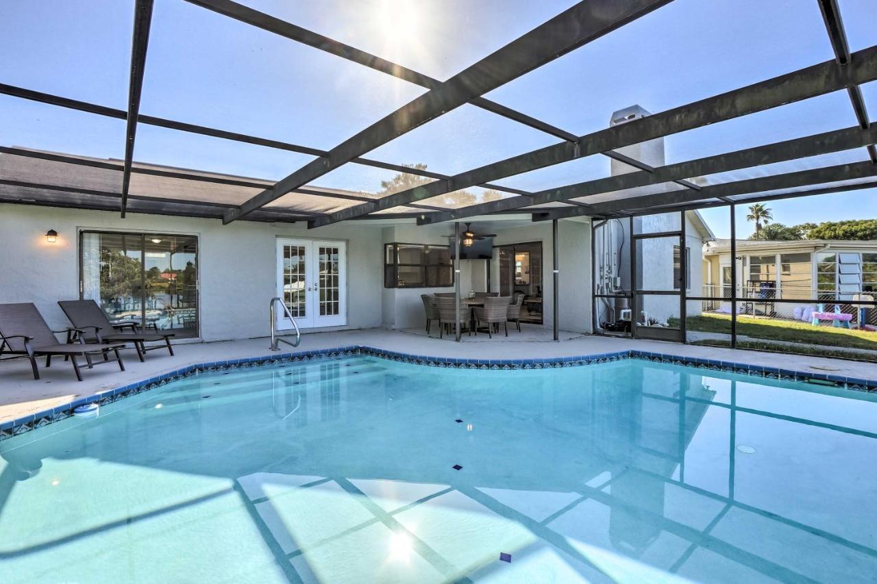 Villa Waterfront Port Richey House With Heated Pool! Exterior foto