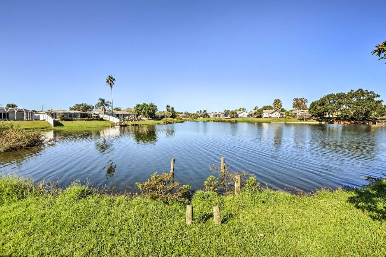 Villa Waterfront Port Richey House With Heated Pool! Exterior foto
